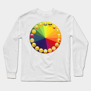 Wheel of Emotions Long Sleeve T-Shirt